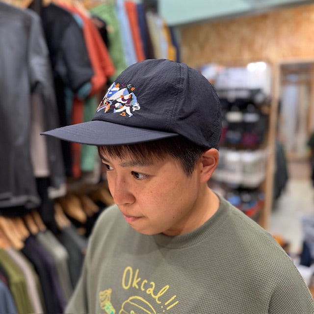 Map Cap（刺繍がポイント♪ベーシックで使いやすいキャップ）【halo commodity】