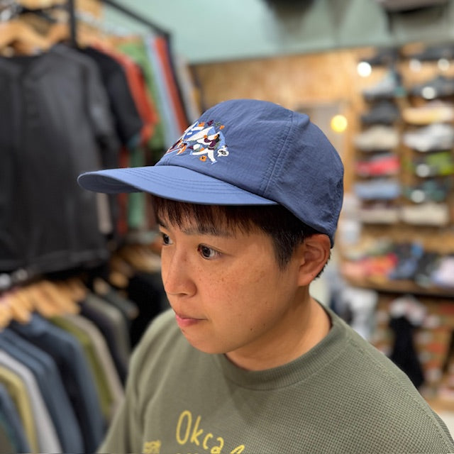 Map Cap（刺繍がポイント♪ベーシックで使いやすいキャップ）【halo commodity】