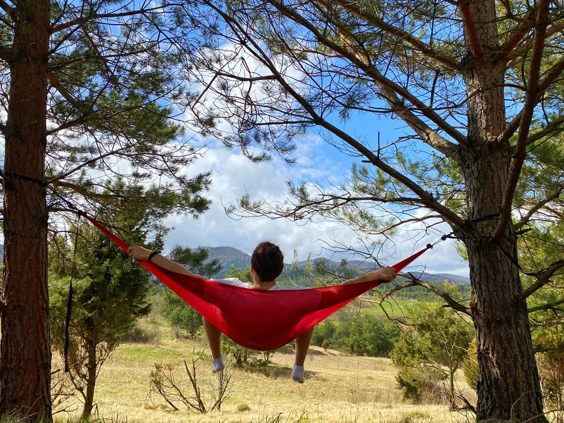 Elfy Hammock＋Eco-Straps with G-hook【LELEKA HAMMOCK】 – SANKAKU STAND