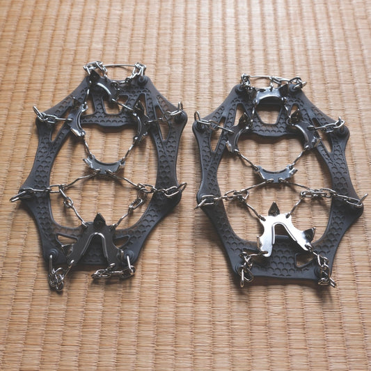 チェーン式簡易アイゼン（軽量チェーンスパイク）【EVERNEW】