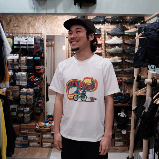Bike Packing Tee Men‘s（ポリエステル素材/防臭抗菌/UPF30）【Teton Bros.】