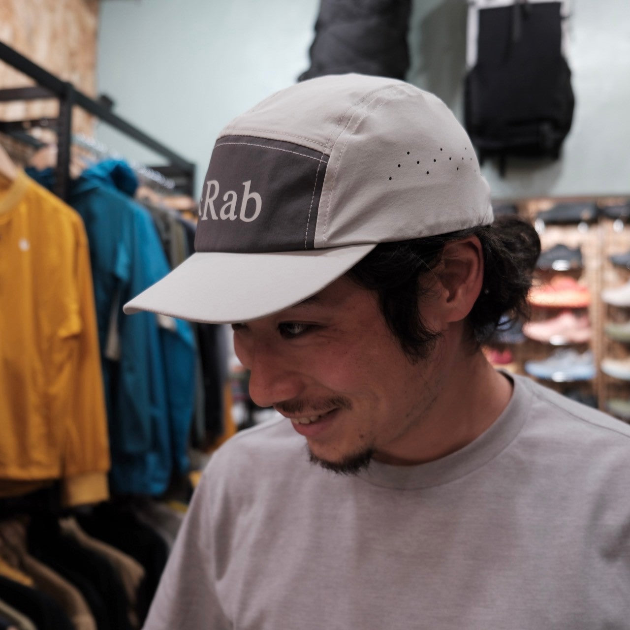 Talus 5 Panel Cap（通気性／ストレッチ生地）【Rab】