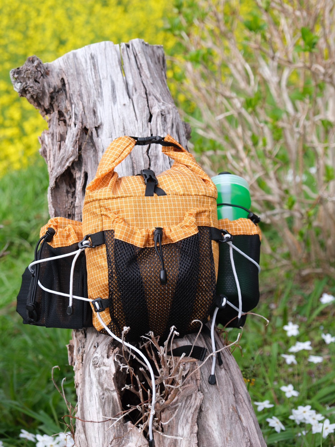 Fanny Pack Grid Orange（サンカクスタンド別注）【CAYL】