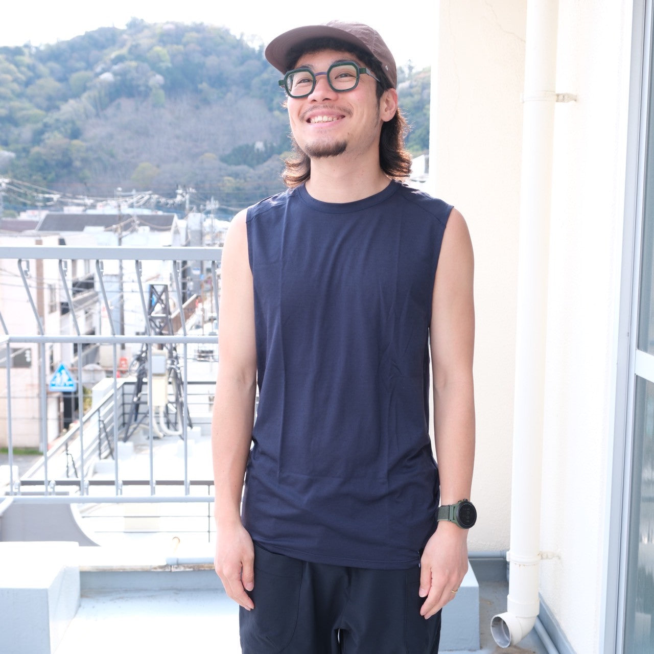 Axio Lite Non Sleeve Mens 2025（ウール×化繊／防臭・速乾ノースリーブ）【Teton Bros.】