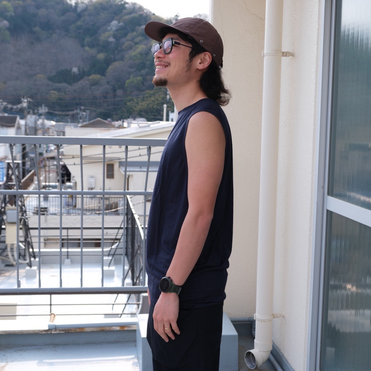 Axio Lite Non Sleeve Mens 2025（ウール×化繊／防臭・速乾ノースリーブ）【Teton Bros.】