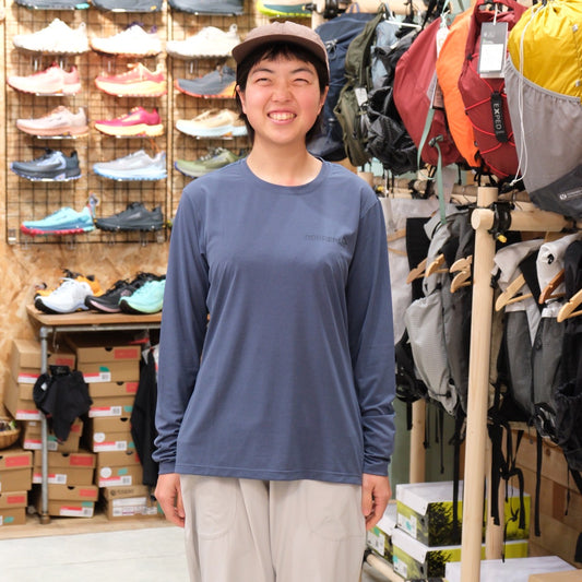 femund tech Long sleeve Women（速乾・軽量・防臭性が高い）【NORRØNA】