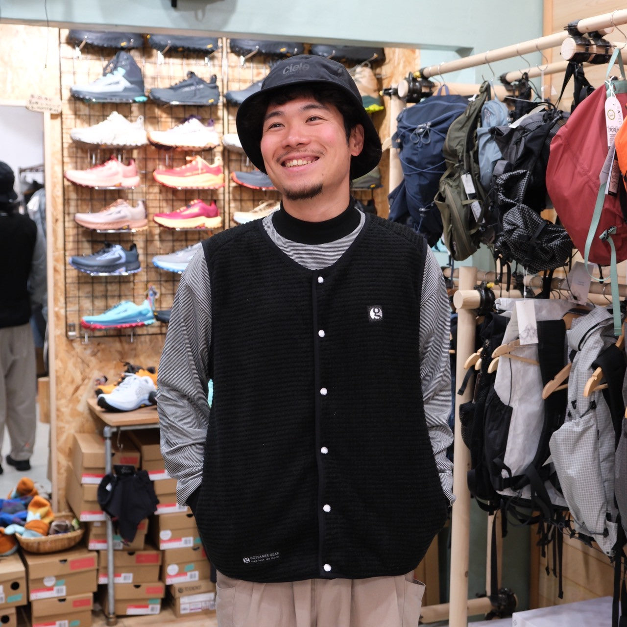 GG F/B Polartec Alpha Direct Vest（背中が蒸れにくい）【GOSSAMER GEAR】