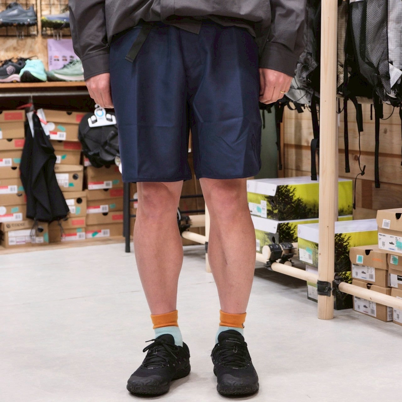 femund silent grid Shorts Men's【NORRØNA】