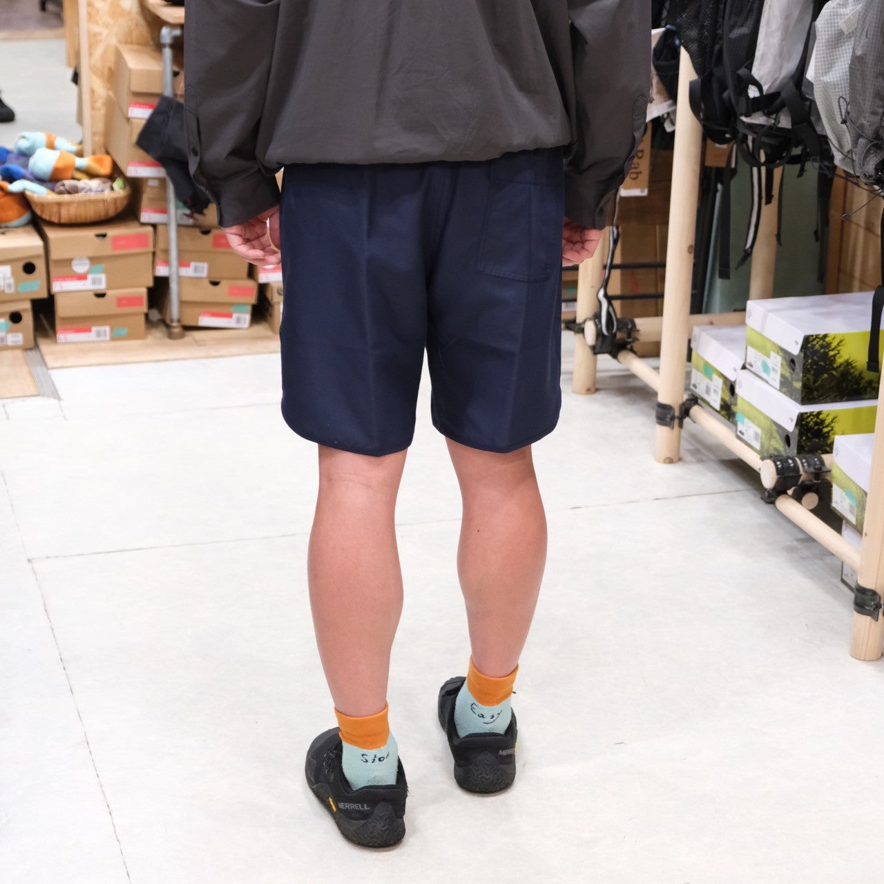 femund silent grid Shorts Men's【NORRØNA】