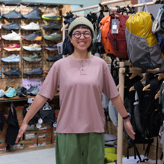 WUNDERWEAR IMMERSION Henry Neck T-shirt【BRING】