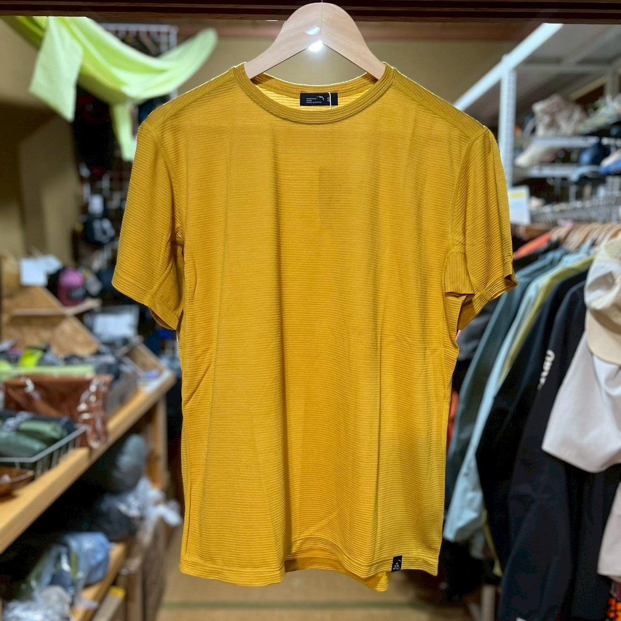 ALL ELEVATION S/S SHIRTS M's（メリノウール×ポリエステル／半袖）【STATIC】