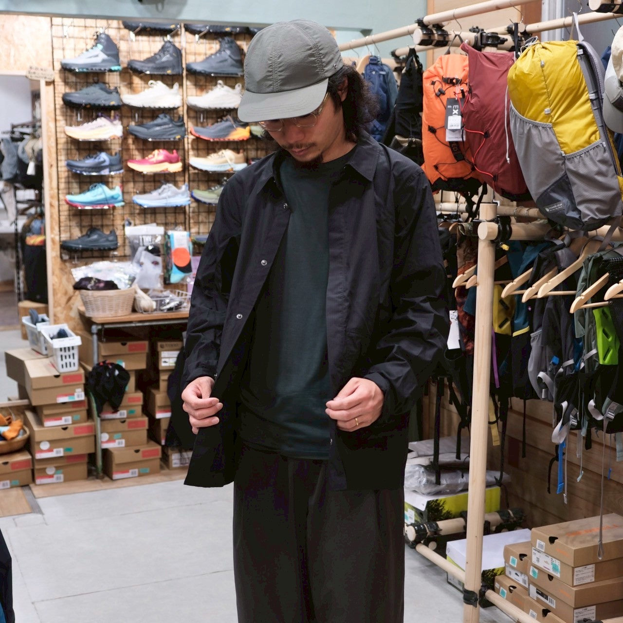 Ms Tree Chore Jacket（山でも街でもタフに使えるシャツジャケット）【HOUDINI】