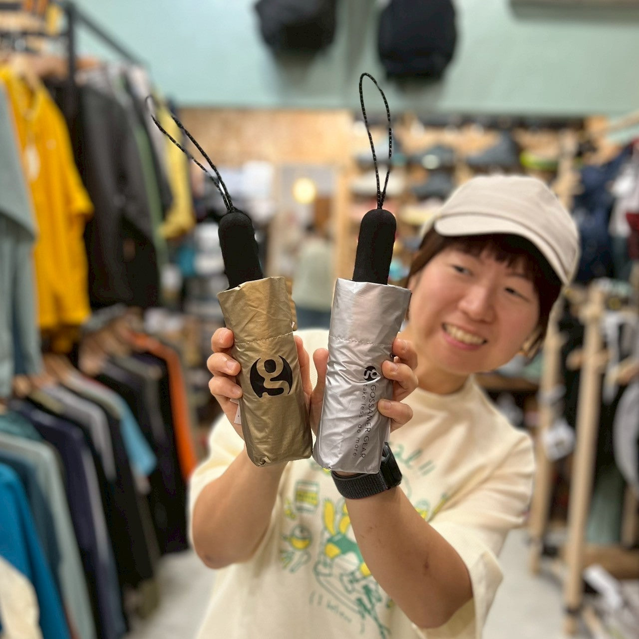 Folding Umbrella 2.0（軽量／晴雨兼用折り畳み傘）【GOSSAMER GEAR】