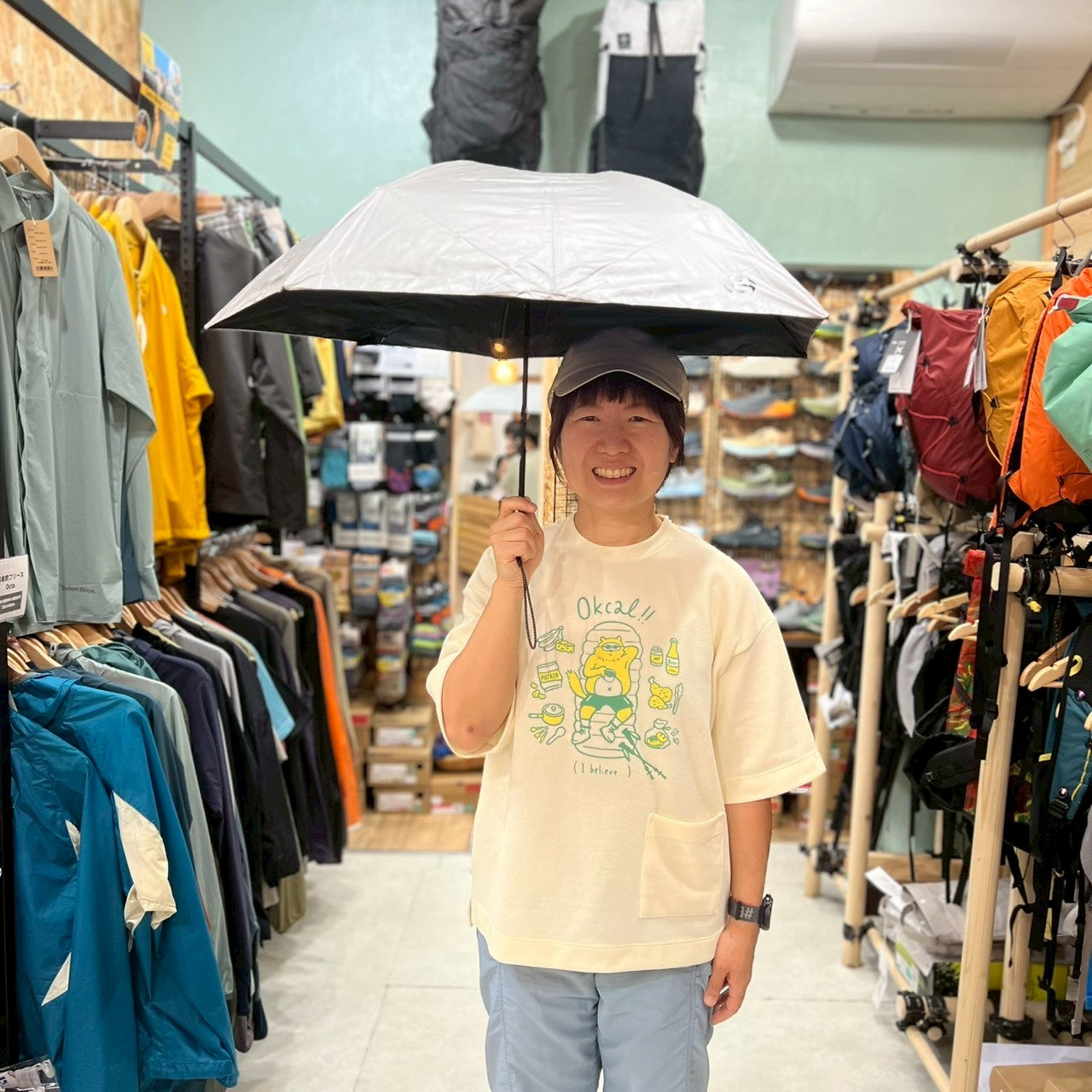 TLDM Folding Umbrella Dual（超軽量90g！晴雨兼用折り畳み傘）【GOSSAMMER GEAR】