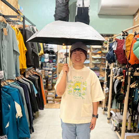 TLDM Folding Umbrella Dual 2.0（超軽量90g！晴雨兼用折り畳み傘）【GOSSAMMER GEAR】