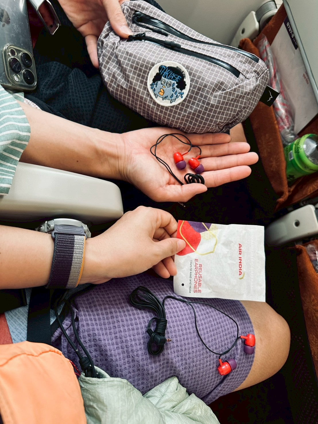 Grid Fanny （身の回り品がしっかり入る／コンパクトなウエストバッグ