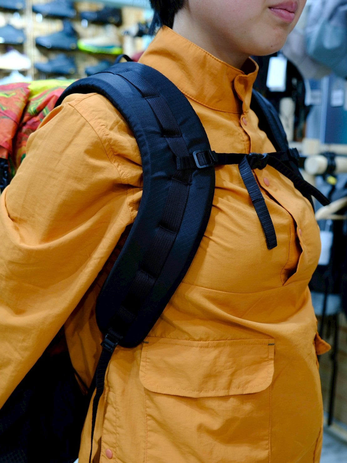 PRINTED DYNEEMA 20L CURVE FRAMELESS（防水／軽量／耐久性◎／ダイニーマフレームレスバックパック）【LiteAF】