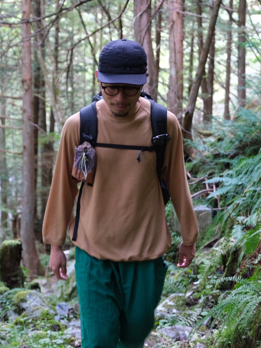 Do More with Less'-Three-Quarter Sleeve【PAPERSKY×一二の用品店】