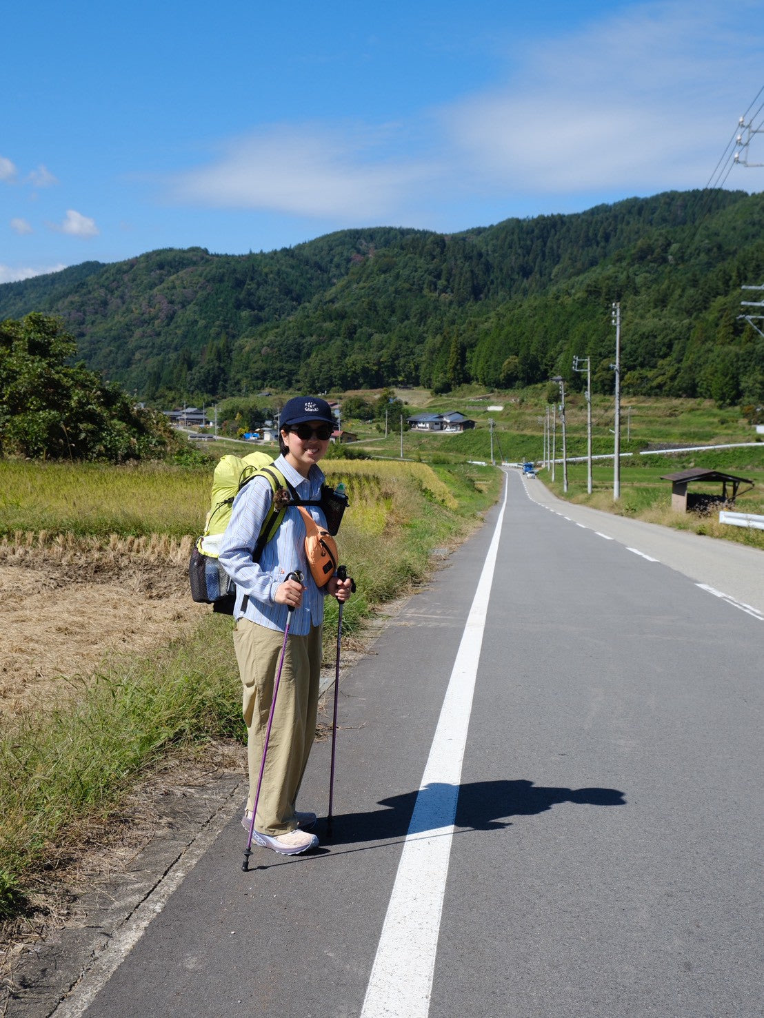 ヴィンテージナイロンのカーブパンツ【AXESQUIN ELEMENTS】