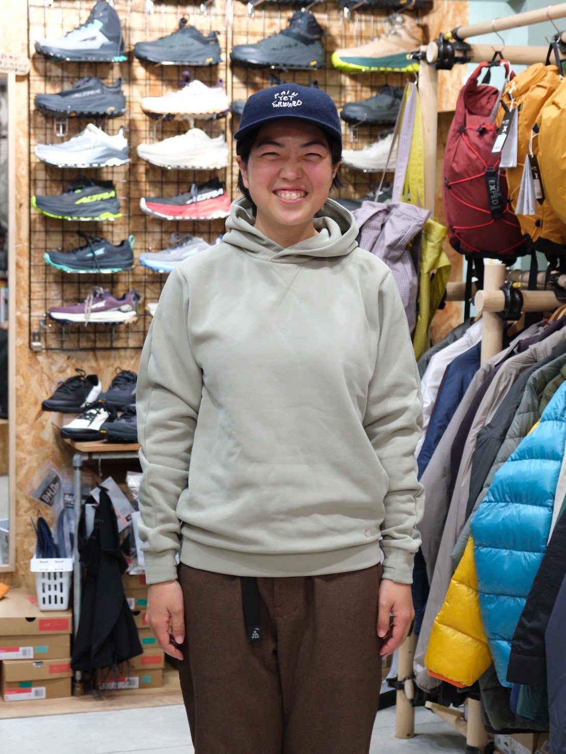 WS OCTA Fleece Hoody（スウェットのようにラフに着れるオクタの