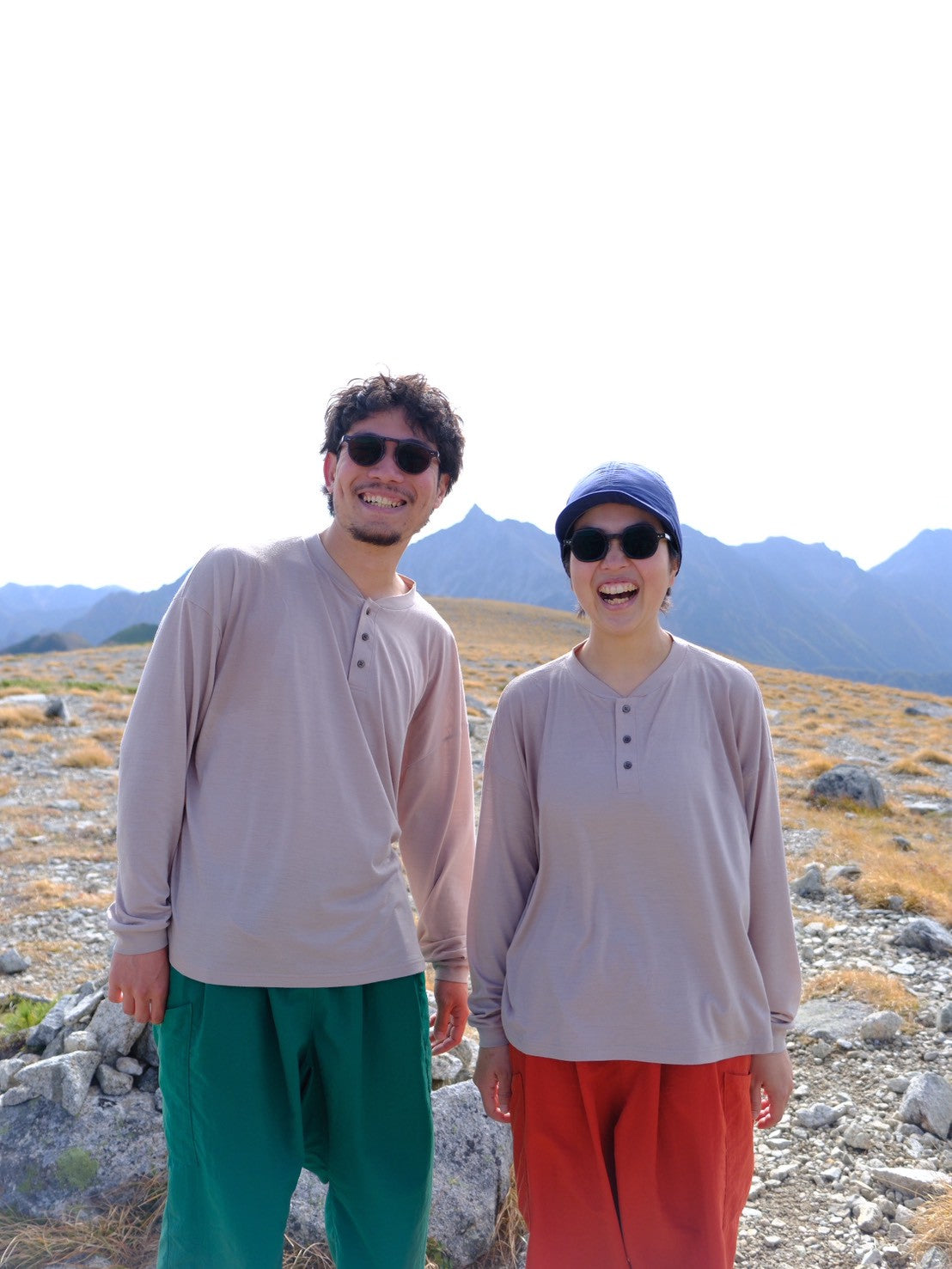 Manta Flow Shirt（マンタのようなワイドシルエットのメリノTシャツ）【SANKAKU STAND ×［sn］】