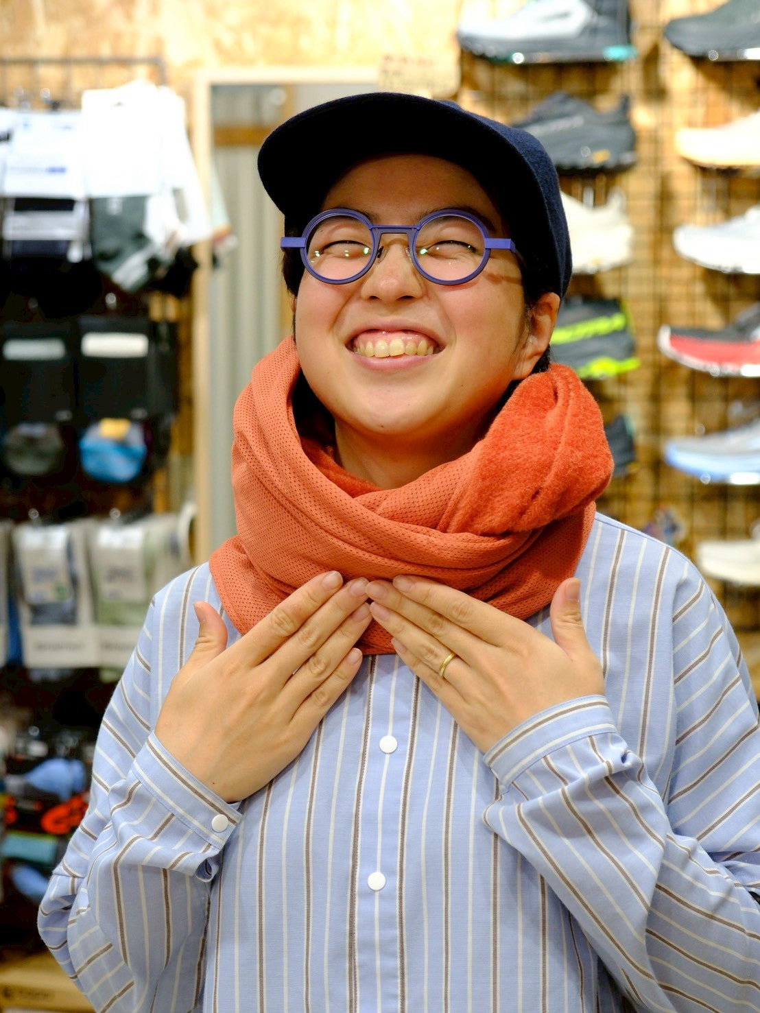 TAKIASEZOKU オクタマフラー（オールシーズン使用できる）【サンカク