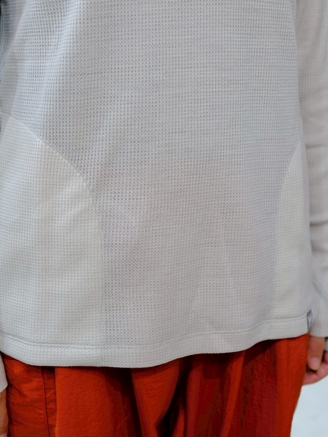 JP 190 Waffle Hoodie L/Sleeve 2(ユニセックス) 【[sn]】