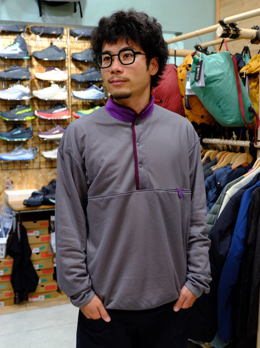 OCTA MIDLAYER PO MCS-6（首元まで暖かいオクタのプルオーバー）【迷迭香】
