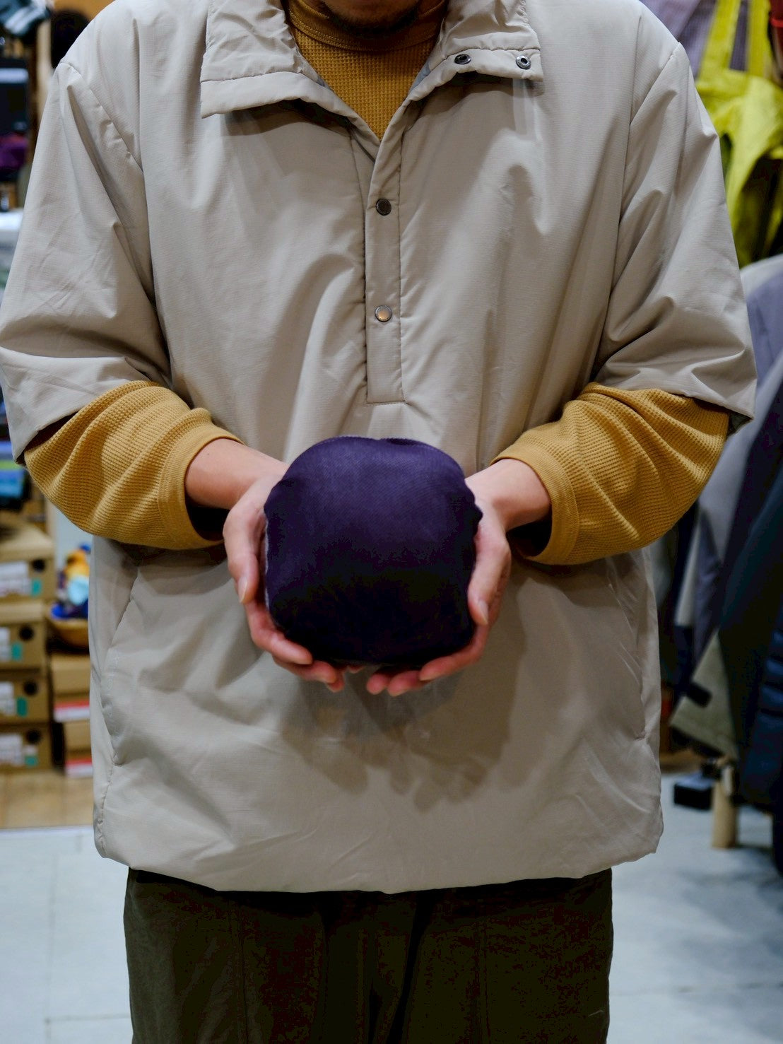 OCTA MIDLAYER PO MCS-6（首元まで暖かいオクタのプルオーバー）【迷迭香】
