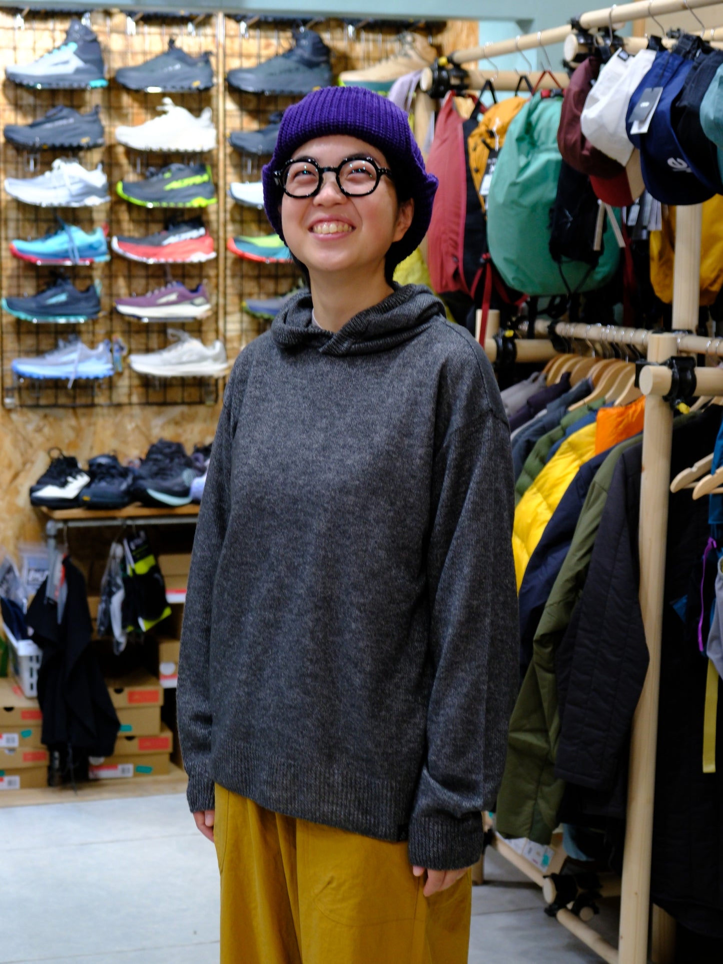 ROAR RELAX HOODY（臭わない・ウール混のオクタ・ゆったりシルエット）【STATIC】