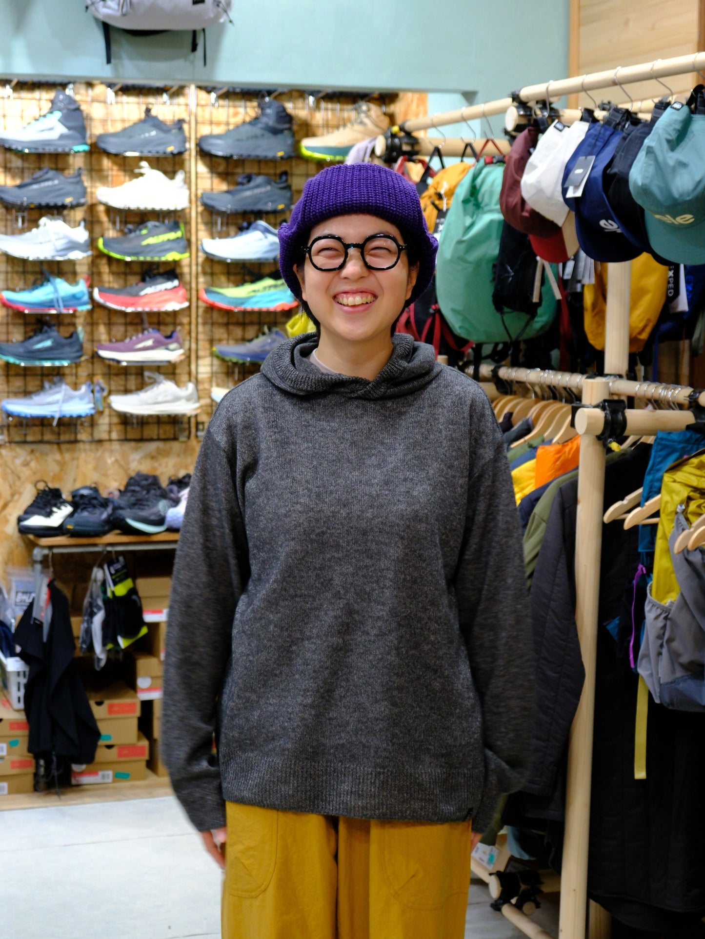 ROAR RELAX HOODY（臭わない・ウール混のオクタ・ゆったりシルエット）【STATIC】