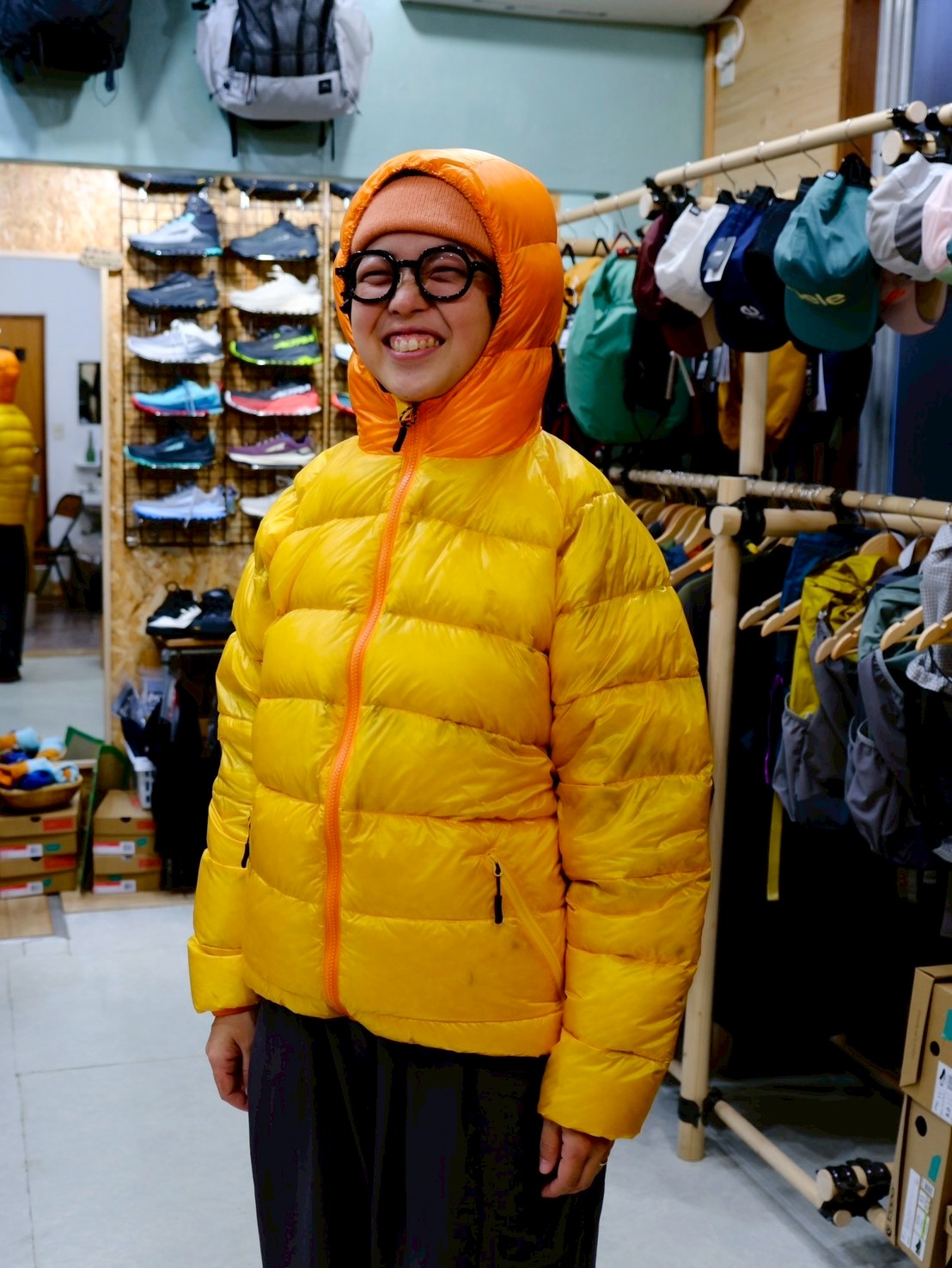 NOT BAD DOWN HOODIE【Trail Bum】 – SANKAKU STAND