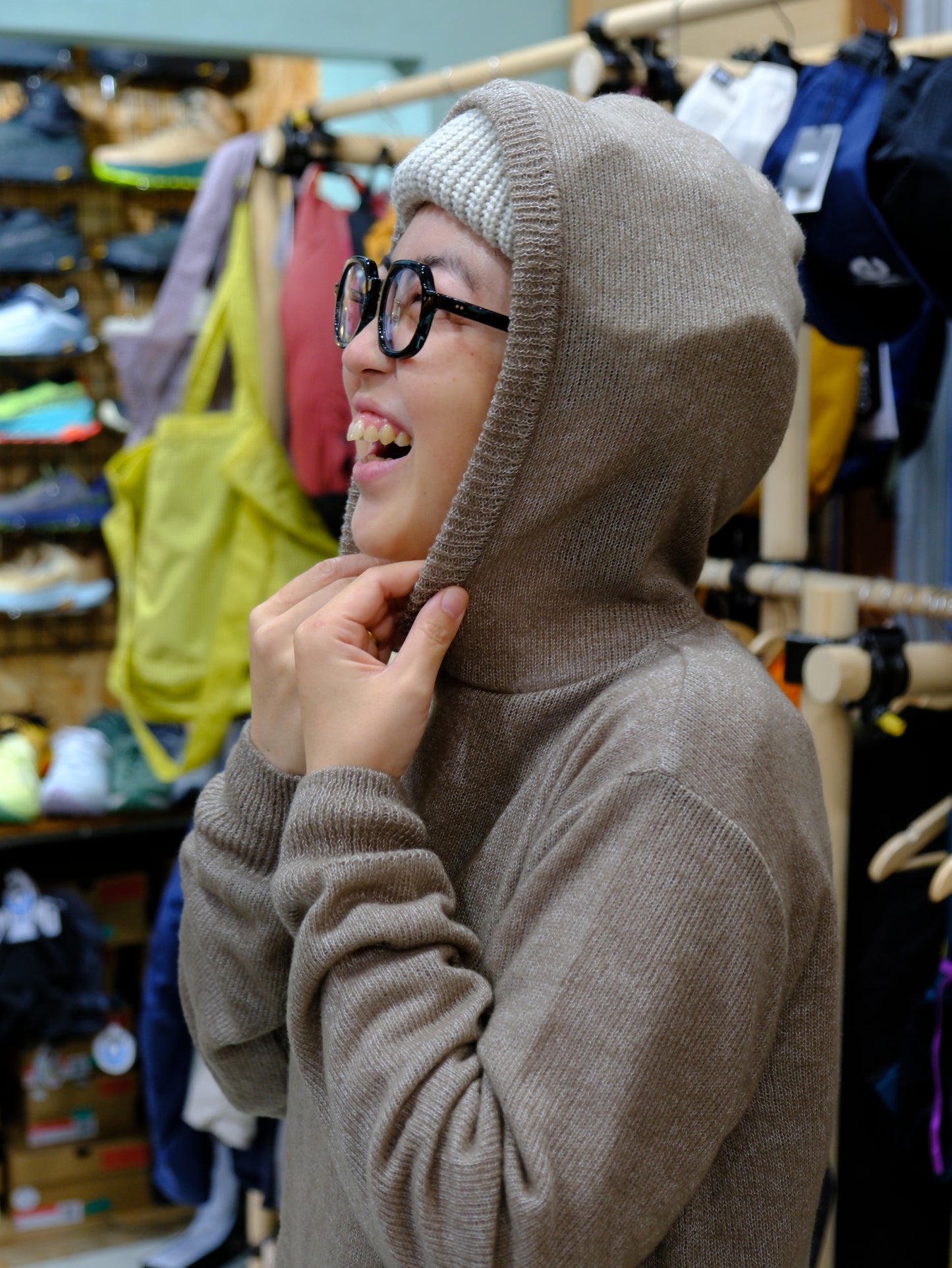 ROAR RELAX HOODY（臭わない・ウール混のオクタ・ゆったりシルエット）【STATIC】