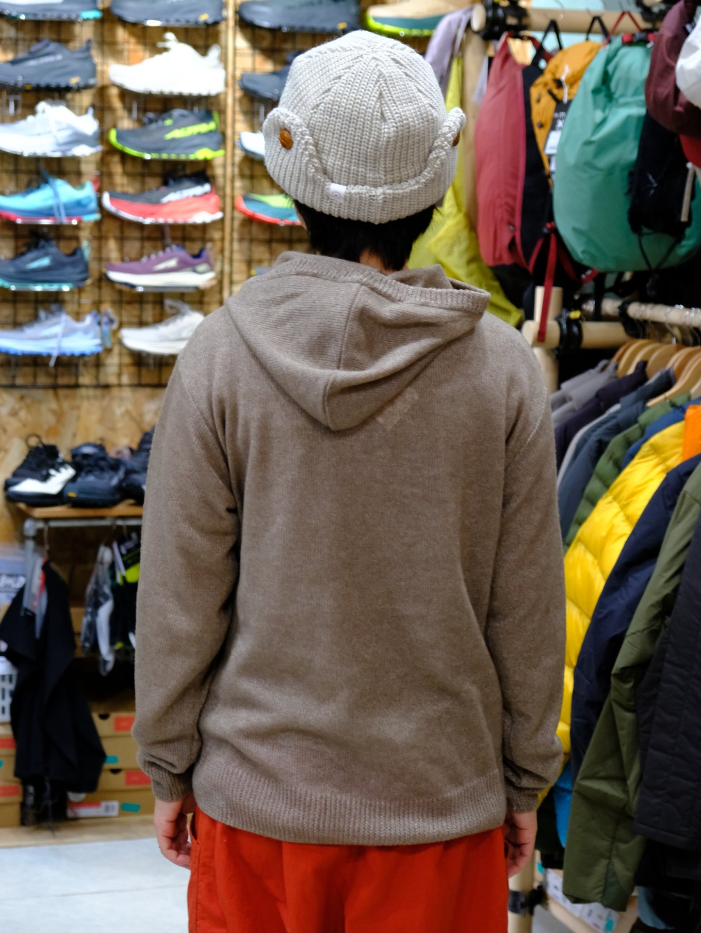 ROAR RELAX HOODY（臭わない・ウール混のオクタ・ゆったりシルエット）【STATIC】