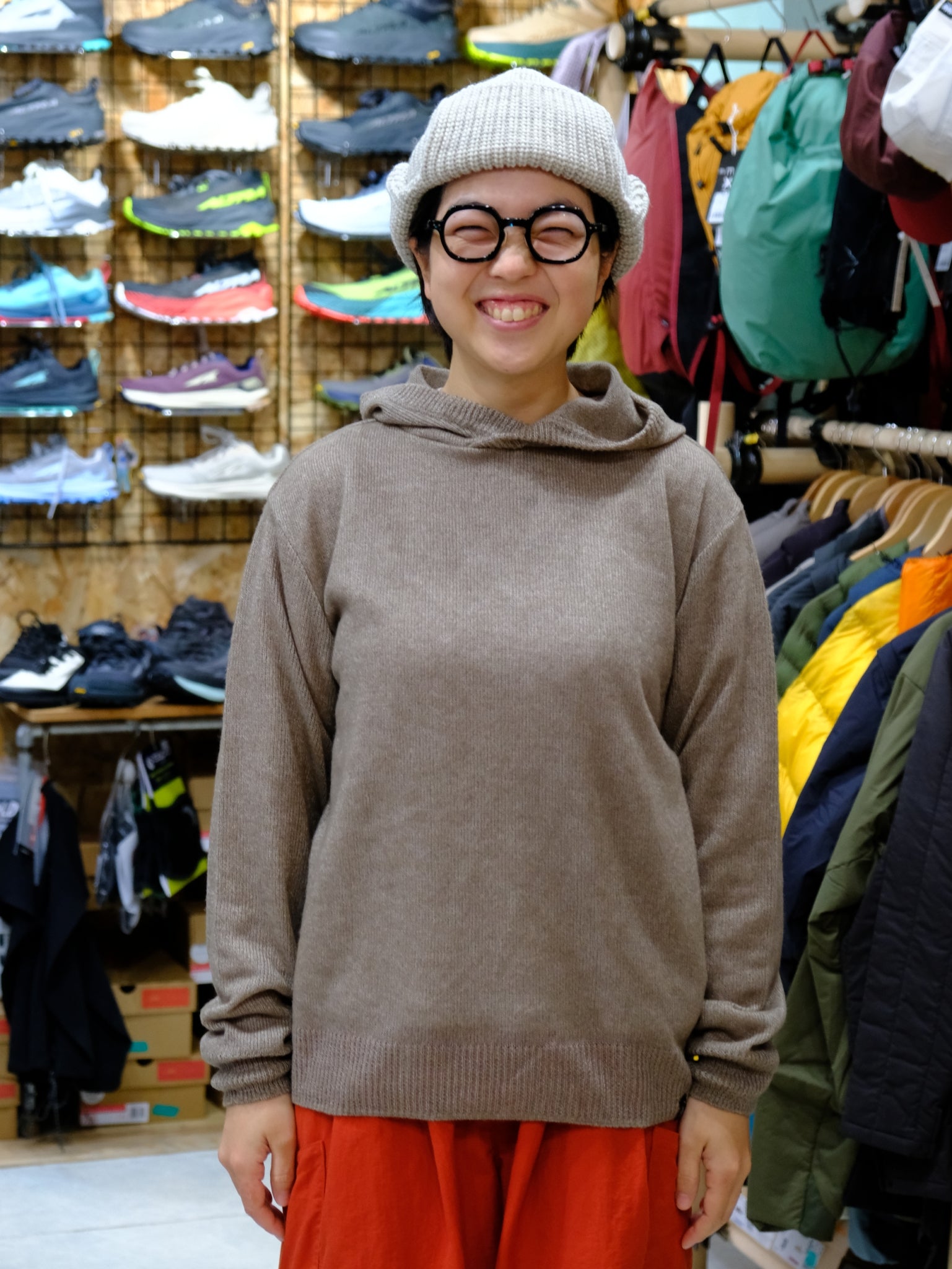 ROAR RELAX HOODY（臭わない・ウール混のオクタ・ゆったりシルエット