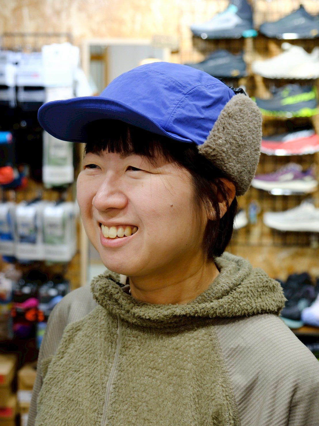 Hares Fur Cap（耳当て付きキャップ）【halo commodity】