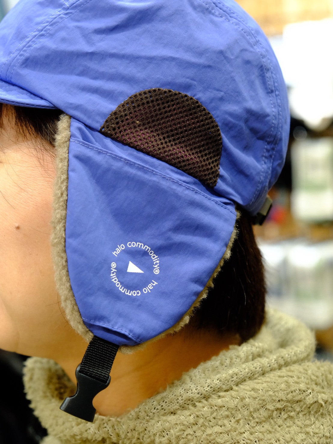 Hares Fur Cap（耳当て付きキャップ）【halo commodity】