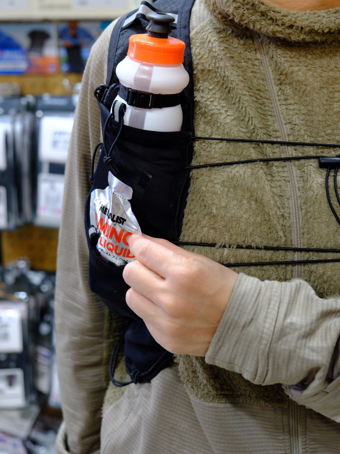 MONSOON Trail Running Hydration Vest Pack（トレラン、ファストハイクにオススメ／ベスト型バックパック）【HANCHOR 】