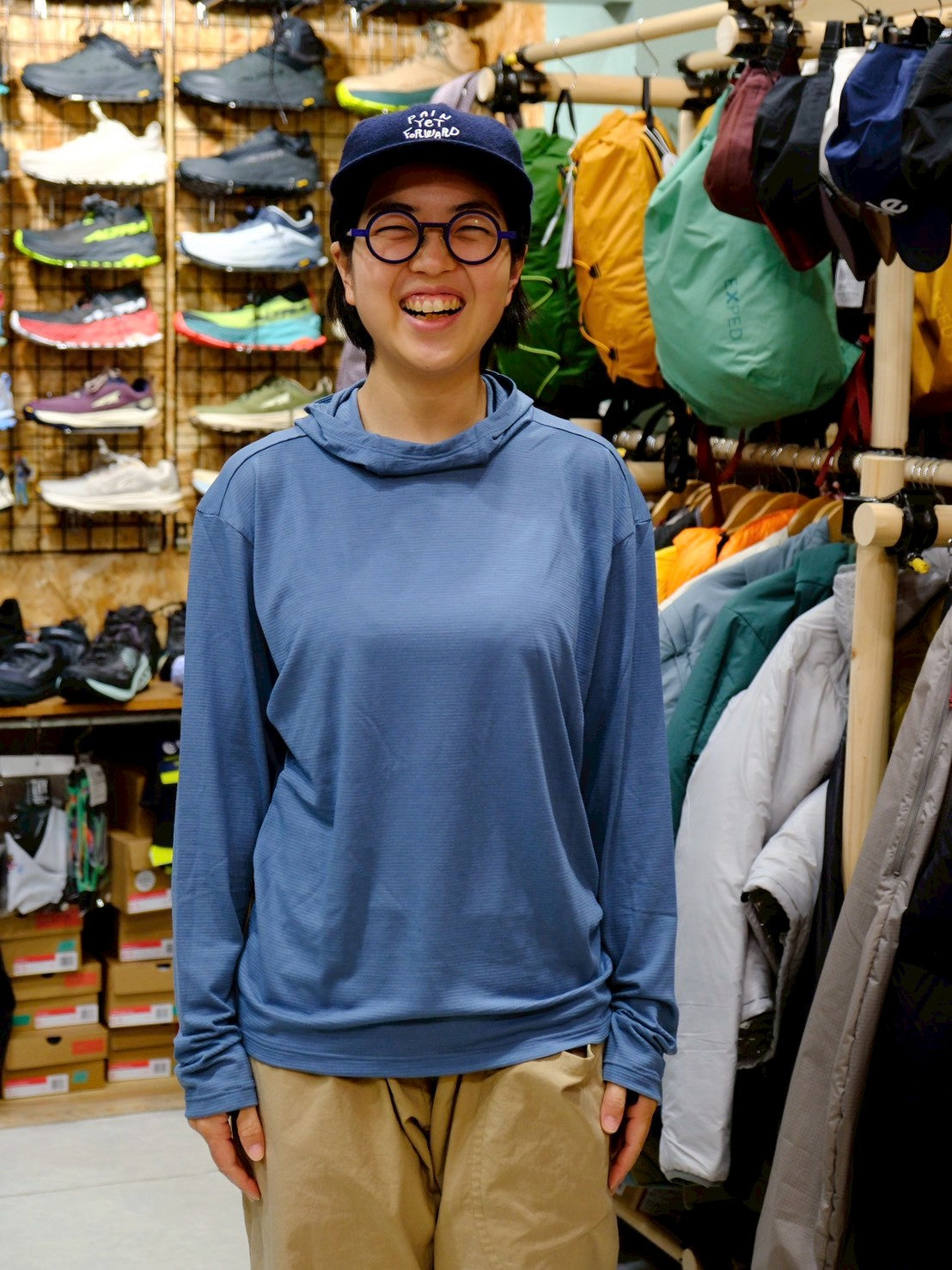 ALL ELEVATION HOODY（メリノウール×ポリエステル／フーディ）【STATIC】