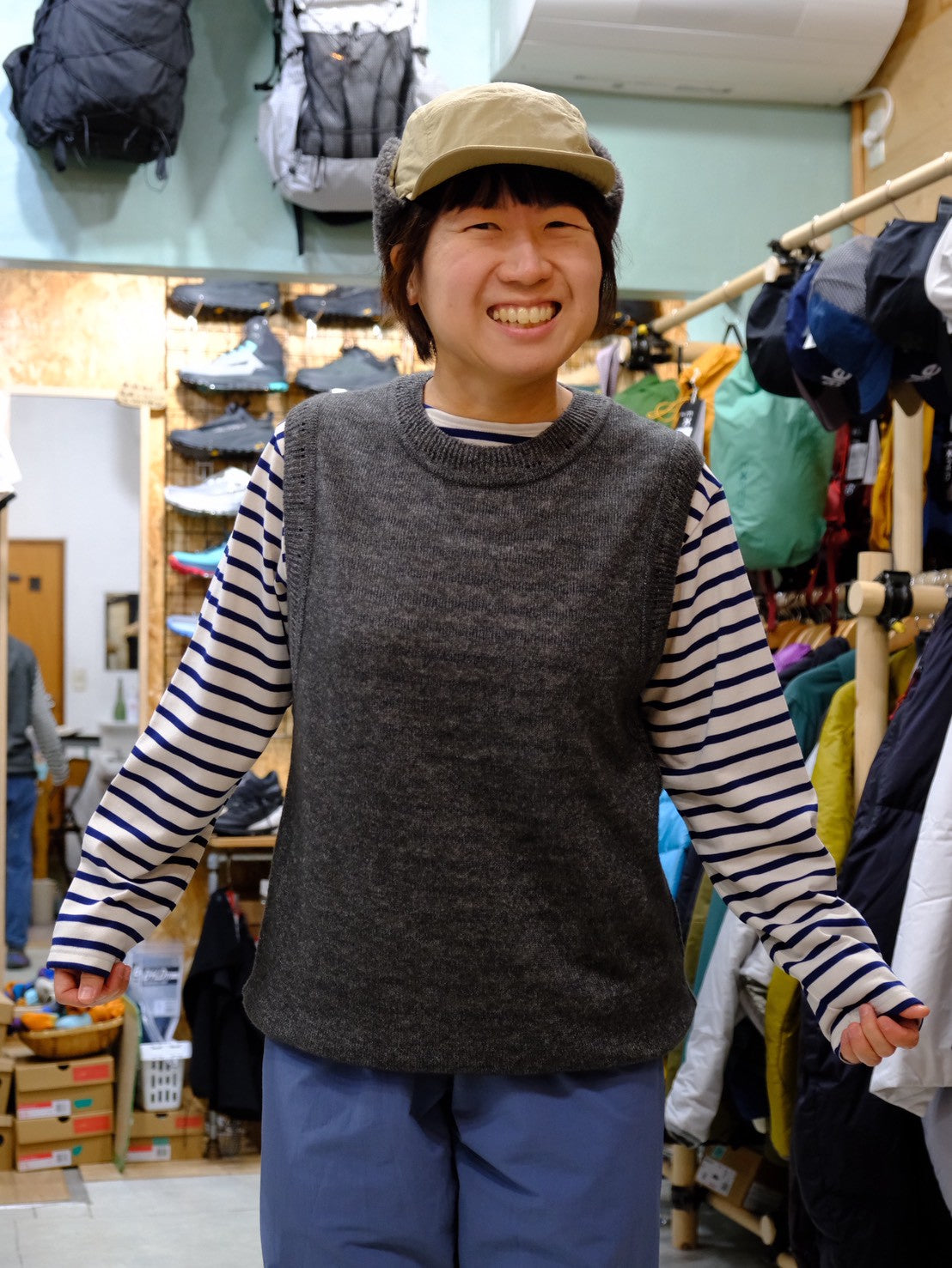 ROAR VEST【SANKAKU STAND × STATICBLOOM】