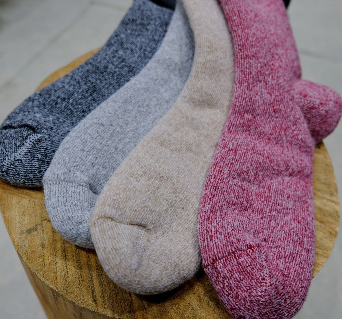 断熱ウールソックス（山小屋・テント泊・ご自宅で）【YOUstandard】