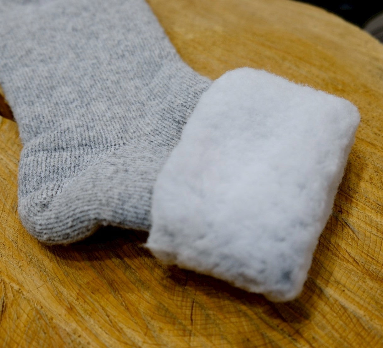 断熱ウールソックス（山小屋・テント泊・ご自宅で）【YOUstandard】