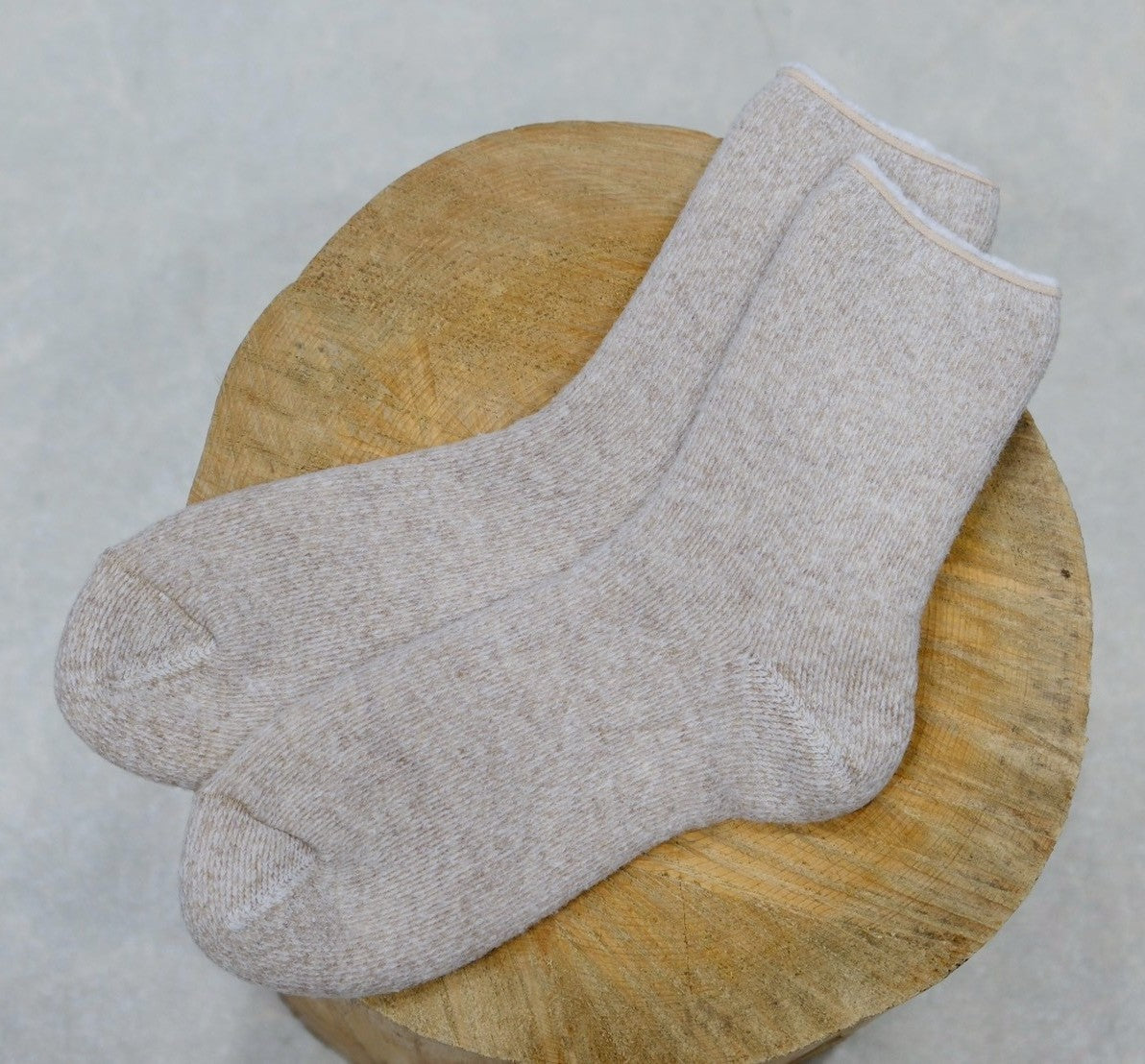 断熱ウールソックス（山小屋・テント泊・ご自宅で）【YOUstandard】