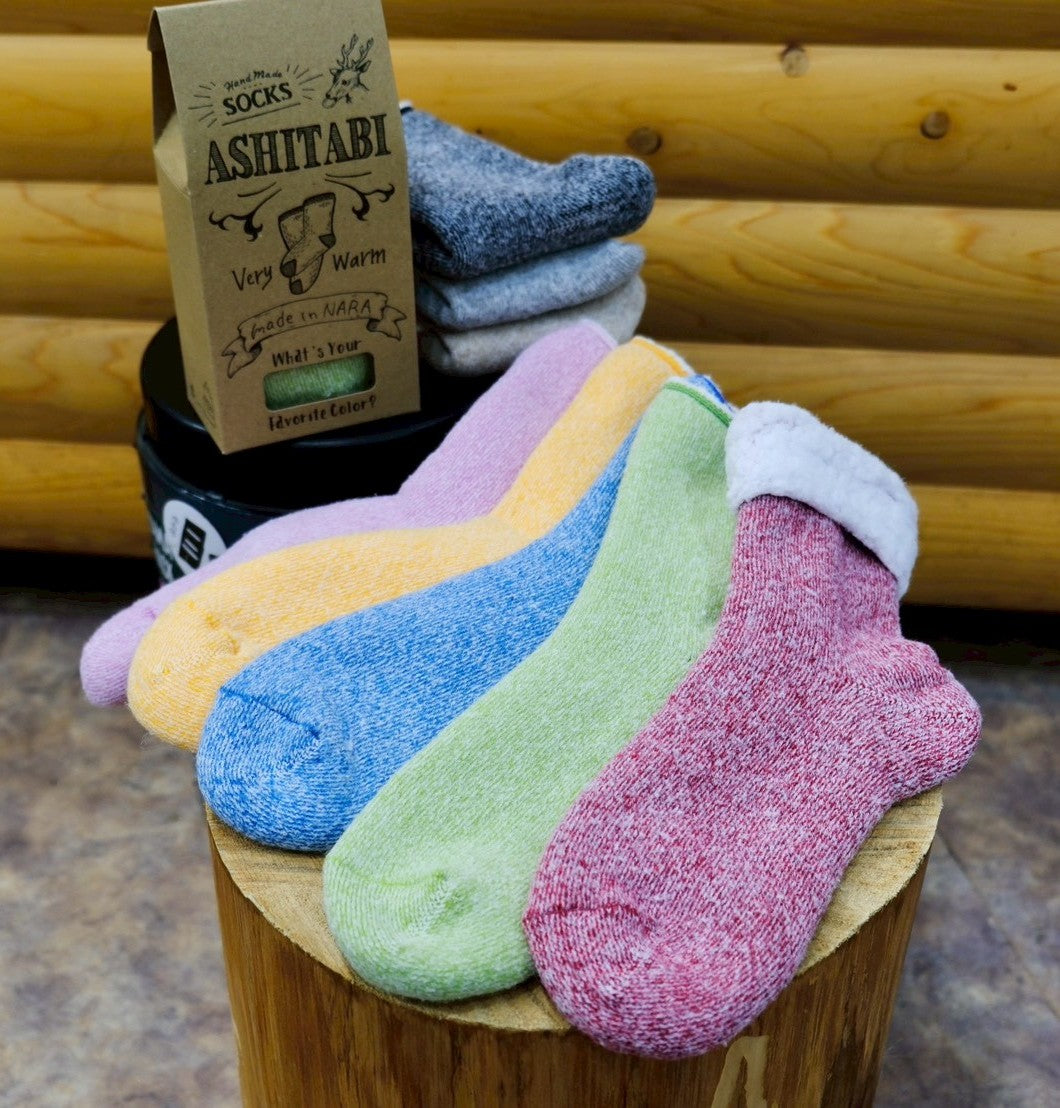 断熱ウールソックス（山小屋・テント泊・ご自宅で）【YOUstandard】