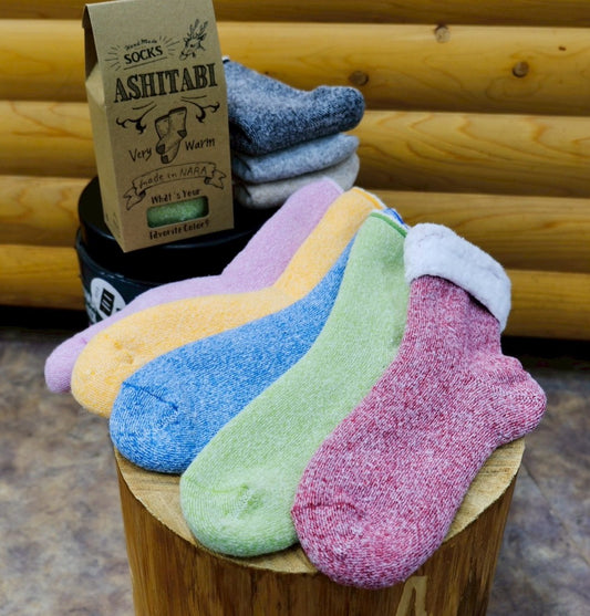 断熱ウールソックス（山小屋・テント泊・ご自宅で）【YOUstandard】