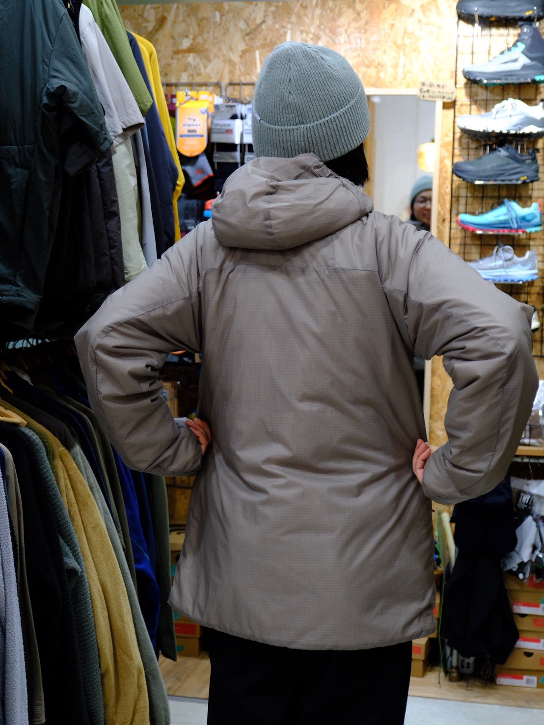 ヨヒヤミ〈2025FW〉（ウール中綿のインシュレーション）【AXESQUIN凌】