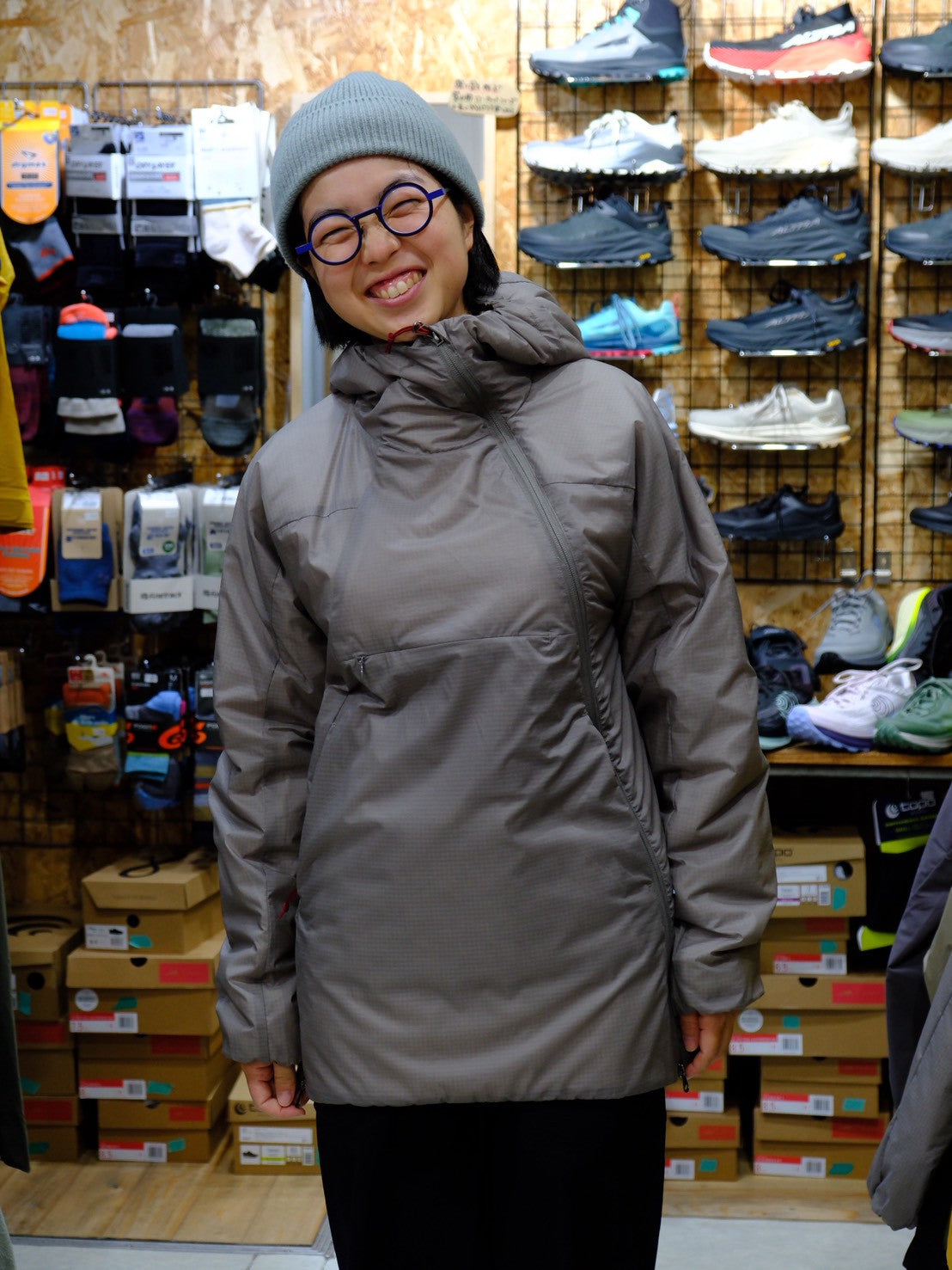 ヨヒヤミ〈2025FW〉（ウール中綿のインシュレーション）【AXESQUIN凌】