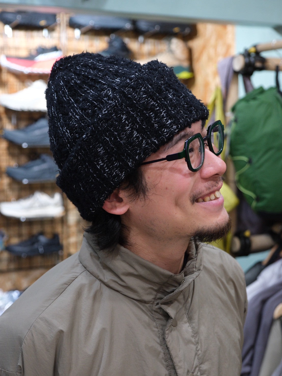 ROAR HIGHLOFT ニットキャップ【SANKAKU STAND×STATIC】