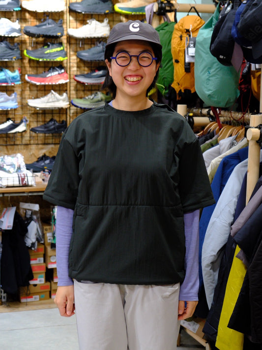 ADRIFT TEE WITH SHELL（オクタ＋シェル素材でアウター使用もできる半袖）【STATIC】