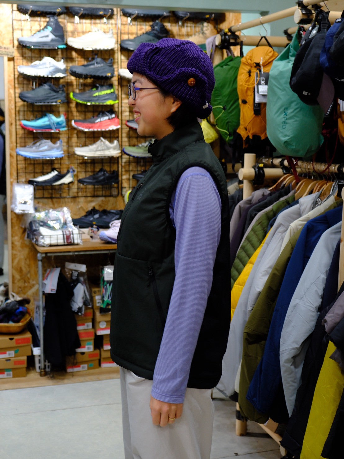 ADRIFT VEST WITH SHELL（オクタ＋シェル素材でアウター使用もできる